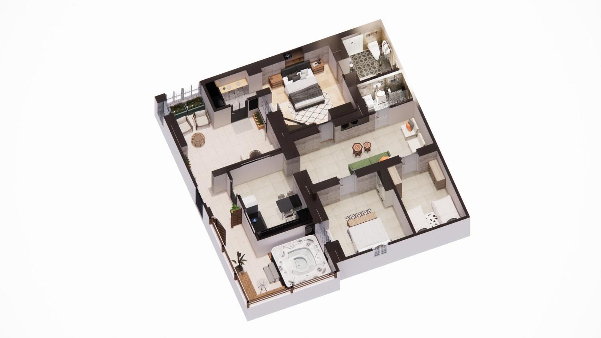 Mamilla View- Suites & Apt Hotel Jerozolima Pokój zdjęcie