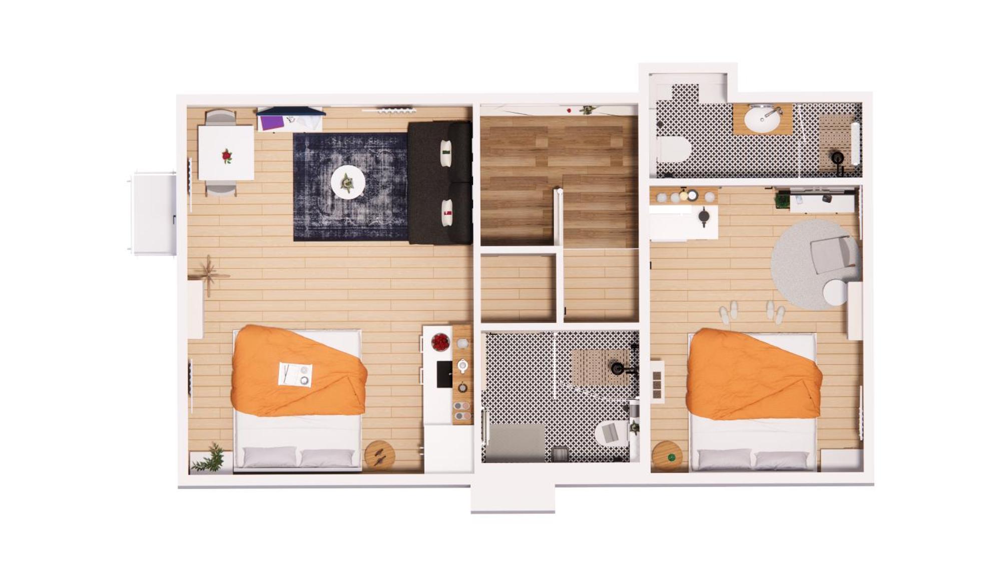Mamilla View- Suites & Apt Hotel Jerozolima Pokój zdjęcie